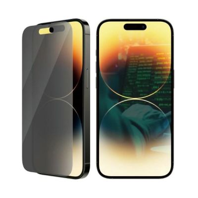 5. PanzerGlass Classic Fit antibacterial privacy glass for iPhone 14 Pro