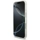 5. Guess IML Flowers Allover Electroplated with Pearl Strap MagSafe Case for iPhone 18 Pro / 17 Pro - White