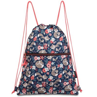PREMIUM SCHOOL DRAWSTRING BAG/BACKPACK WITH SEMI LINE PRINT