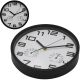 6. WALL CLOCK 25CM WITH THERMOMETER WHITE
