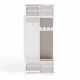 10. HAGA II 1SZ1W Hallway Wardrobe, White