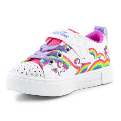 4. Skechers S-Lights Girls Twinkle Sparks Jumpin Clouds Jr 314809N-WMLT shoes