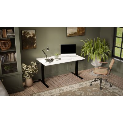 2. Electric height adjustable desk MOON LONG 150x80x72-120 black/white