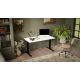 2. Electric height adjustable desk MOON LONG 150x80x72-120 black/white