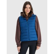 Women's down vest with synthetic filling 4F 4FWAW25TVJAF218-51S