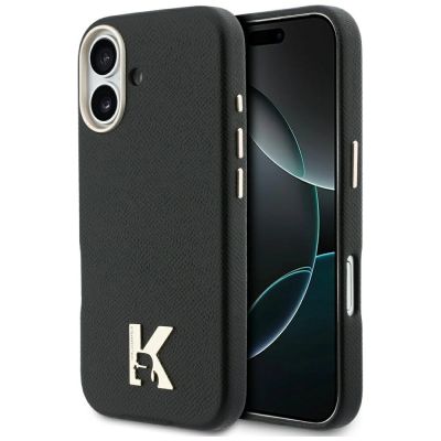 Karl Lagerfeld Karl Head Logo MagSafe Case for iPhone 17 - Black