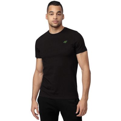 4. Men's T-shirt 4F M4481 3-pack beige, green, black 4FWSS26TTSHM4481 92S