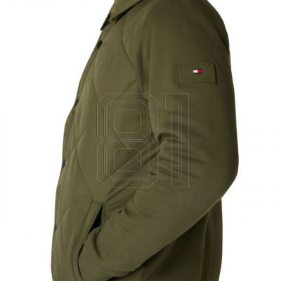 16. Tommy Hilfiger Mix Media Quilted Coach Jacket M MW0MW27894