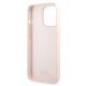 7. Karl Lagerfeld Silicone Karl`s Head Case for iPhone 13 Pro Max 6.7" - Light Pink