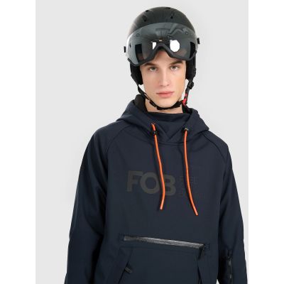 7. Men's 4F 4FRAW25TSOFM509-20S windproof softshell snowboard jacket with 5000 membrane