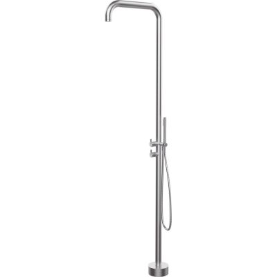 Floor shower column for the garden or bathroom