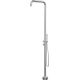 Floor shower column for the garden or bathroom