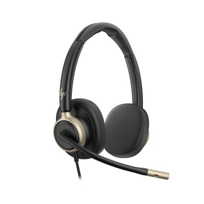 2. HP Poly Mission 825 Stereo USB Wired Headset