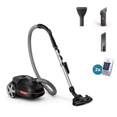 21. Philips 5000 series XD5123/10 vacuum cleaner 4 l Cylinder vacuum Dry 900 W Dust bag