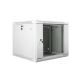 3. 9U Rack Wall Mounted Cabinet Lanberg WF01-6609-10S Gray