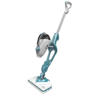 5. Black & Decker BHSM166DSM Steam Cleaner Steam Mop 0.5L 1600W Color Aqua, White