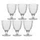 Set of 6 Amami glasses - Clear, 300 ml