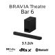 2. Sony HTB600.CEL Soundbar 3.1.2 channels 350W Bluetooth 5.3 Dolby Atmos Black