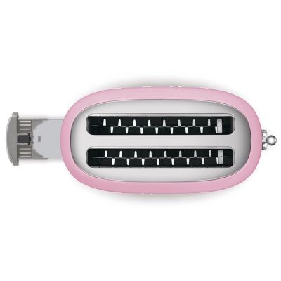 12. Smeg TSF02PKEU 4-slice toaster pink