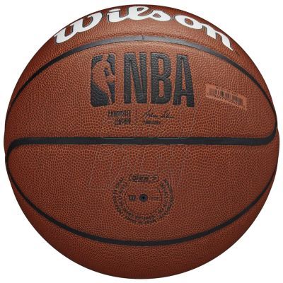 3. Wilson Team Alliance Brooklyn Nets Ball WTB3100XBBRO basketball