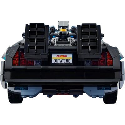 8. LEGO Creator Expert 10300 - Back to the Future Time Machine