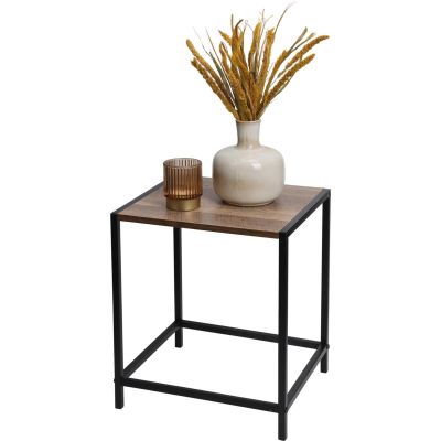 4. COFFEE TABLE 28x32.5x37.5CM WOODEN TABLETOP