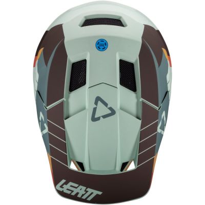 6. LEATT Helmet MTB Gravity 2.0 V25 full-face bicycle helmet, size L, mint