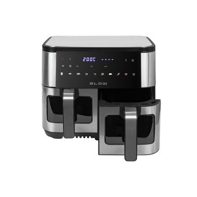 6. AIR FRYER BLOW 2500W 9L fat-free fryer, two-chamber