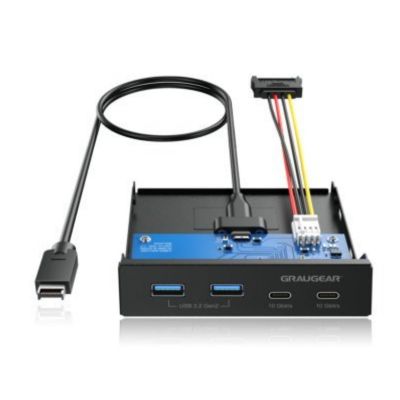 2. GRAUGEAR G-MP02 Computer Case Part Universal Front Panel