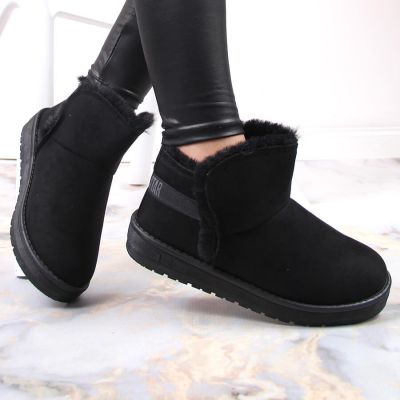 3. Big Star W INT1752 platform snow boots black