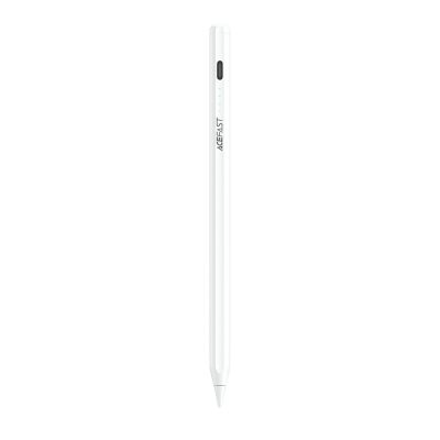 2. Acefast V1 Universal Capacitive Stylus with 2 Interchangeable Tips - White