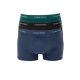 Calvin Klein Men's Relaxed Boxer Briefs 3-Pack, Stylish Cotton, Green, Grey, Navy Blue