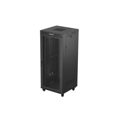 15. Lanberg 19" 37U 800X800 black floor-standing rack cabinet with perforated doors (Flat Pack)