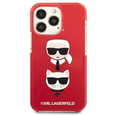 3. Karl Lagerfeld Karl&Choupette Head Case for iPhone 13 Pro / iPhone 13 - Red