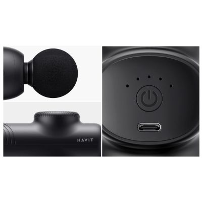 8. Havit MG1508 pistol-style handheld massager