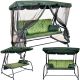 2. 3-SEAT GARDEN SWING LENA WITH MOSQUITO NET