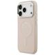 2. Karl Lagerfeld Embossed Open Ring RSG Logo MagSafe Case for iPhone 17 Pro / 18 Pro - Pink