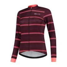 Rogelli women's winter jacket STRIPE burgundy L