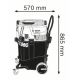 2. Bosch 0 601 9C3 300 vacuum cleaner 55 l Drum vacuum Dry and Wet 1380 W Bagless