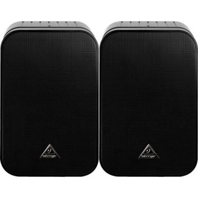 7. A pair of Behringer 1C-BK studio monitors