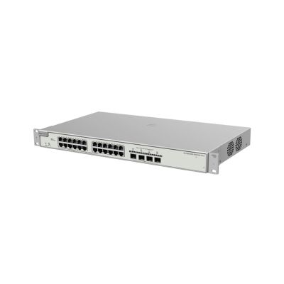 4. Ruijie Networks RG-NBS5200-24GT4XS-P-V2 Network Switch Managed L3 Gigabit Ethernet (10/100/1000) Support PoE 1U Gray