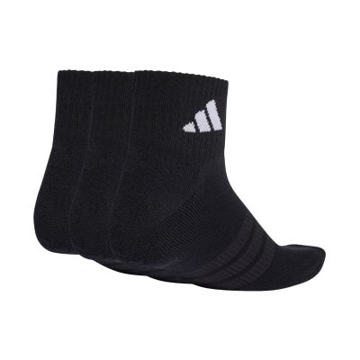 2. adidas Cushioned Sportswear Ankle 3P Socks, black KC9633