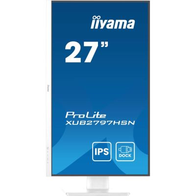 15. IIYAMA monitor 68.5 cm (27") XUB2797HSN-W2 16:9 HDMI+DP+USB-C