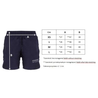 4. MASTERS SKW-COMPRESSION women's shorts, navy blue