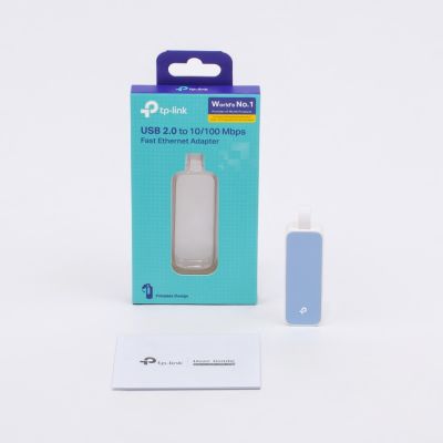 6. TP-LINK UE200 100 Mbps USB 2.0 Ethernet Adapter.