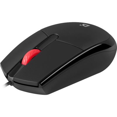 3. DEFENDER MOUSE DELTA MM-523 BLACK OPTICAL
