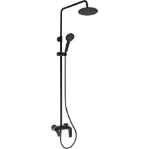 Rain shower with bathtub tap