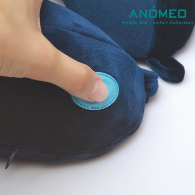 3. Memory Foam Massage Pillow ANOMEO