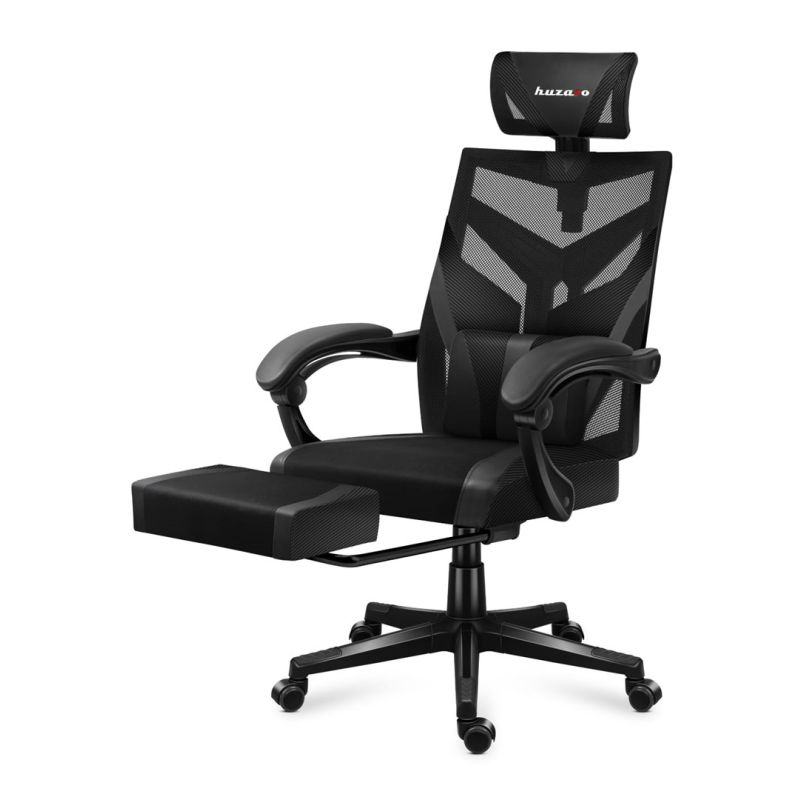 17. Huzaro Combat 5.0 Black Gaming Chair