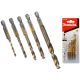 MAKITA DRILL SET FOR METAL HSS-TIN 1/4" HEX /5 pcs.